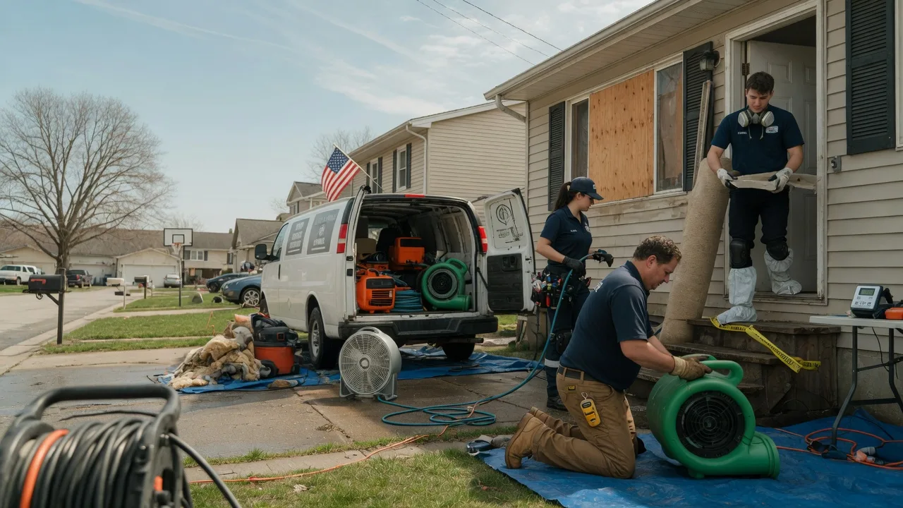 Water Damage Restoration in Melcroft, PA near me